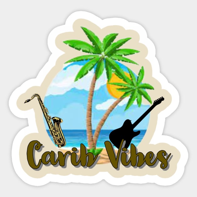 CARIB VIBES Sticker by Rockers Media